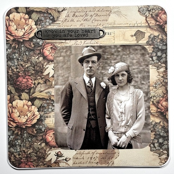 Handmade Love / Anniversary Greeting Card - Picture 1 of 1